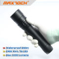 Maxtoch DI6X-2 buceo equipo/LED antorcha para buceo